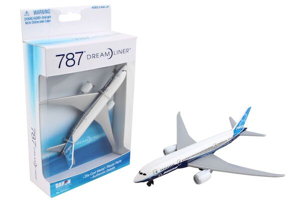 Boeing 787 (House Colors) With turning wheels & stand RT7474