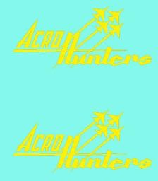 Hawker J34 Hunter Acro nose emblems (Swedish AF) RBD4804