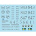 Lockheed C130H / Tp84 Hercules (Swedish AF All Gray) RBD4810