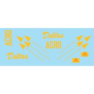 SAAB J35 Draken Acro Deltas logo & FARA-signs RBD7215