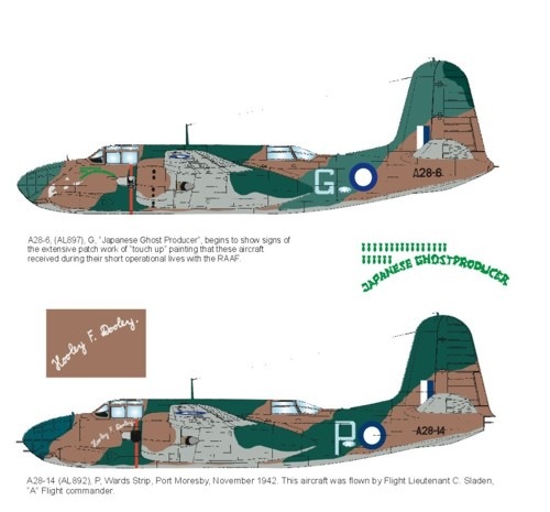 Odds and sods:  RAAF A20 Havocs (22sq )  RRD4818