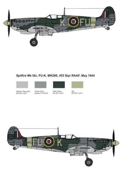 Spitfire MKXI (453sq RAAF) RRD4819
