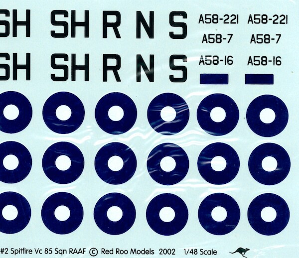 Boring Old Silver -Spitfire MKVc (RAAF 85Sq) RRD4831