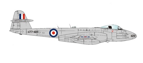Boring Old Silver - Meteor MK8 (Benny II RAAF) RRD4836