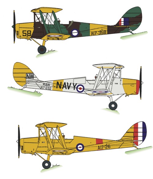 Tiger Moth (RAAF and Navy) WW2 and post war  RRD7230