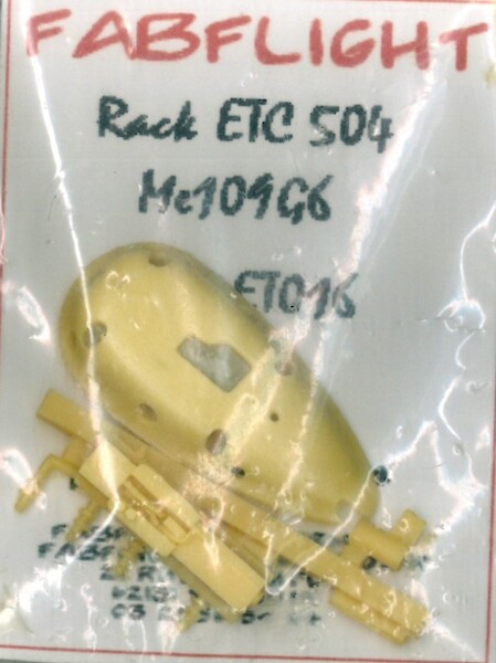 Messerschmitt BF109G-6 ECT504 rack DET016