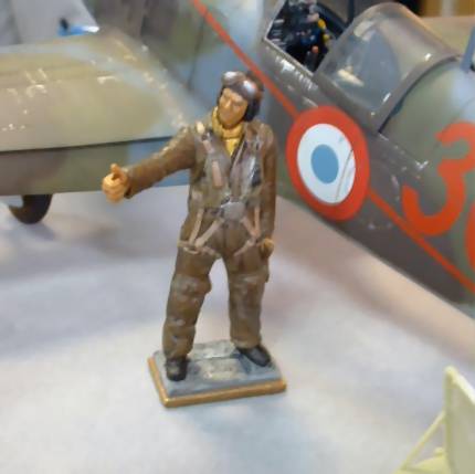 French pilot Officer 1940 for D520, H75, MB152, MS406 etc.  RF32001