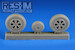 Mikoyan MiG21wheel set RESIM32004