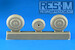 Suchoi Su17/Su22 Fitter wheel set RESIM4822