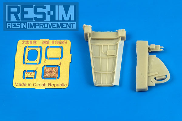 Messerschmitt Bf109G Radio Equipment (AZ Models) RESIM7218