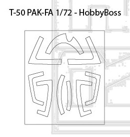 Suchoi T50 Mask (AZ)  RESIMCM7203