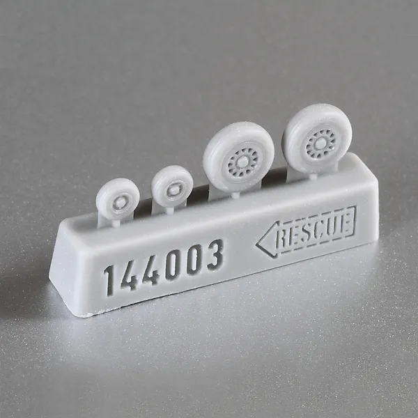 SAAB JAS39 Gripen Wheels Set (Trumpeter, Revell) res144003