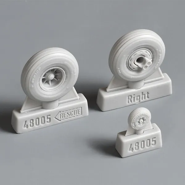 Pilatus PC6 Porter Wheels Set (Roden) res48005