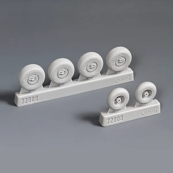 Heinkel He219 Wheel set (Dragon/Platz/Hobby 2000) res72008