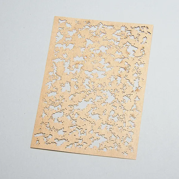 Airbrush Stencil Random pattern - Large Type  resAT002