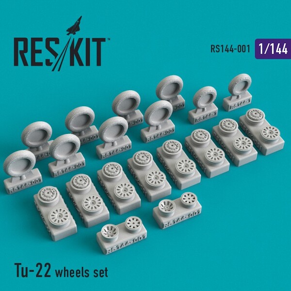 Tupolev Tu22 Blinder Wheel Set RS144-001