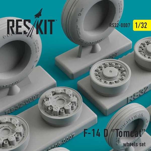 Grumman F14D Tomcat Wheels set RS32-0007