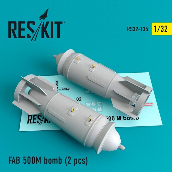 FAB500M-62 Bomb (2x)  RS32-0134