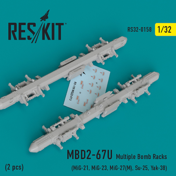 MBD2-67U Mulitple Bomb racks (2x)  RS32-0158