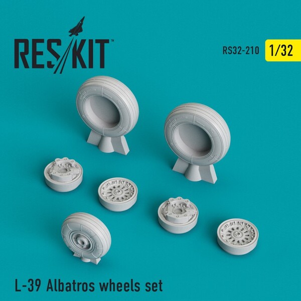 L39 Albatros Wheels set  RS32-0210