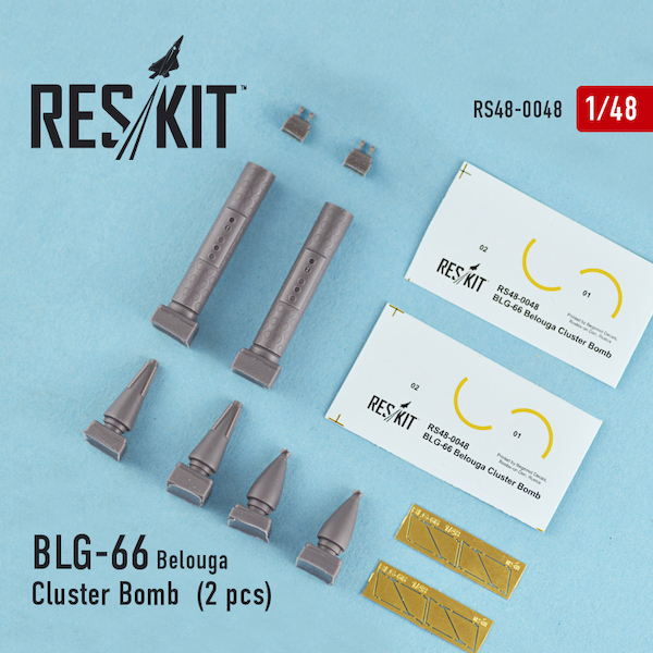 BLG66 Belouga Cluster Bombs (2x) RS48-0048