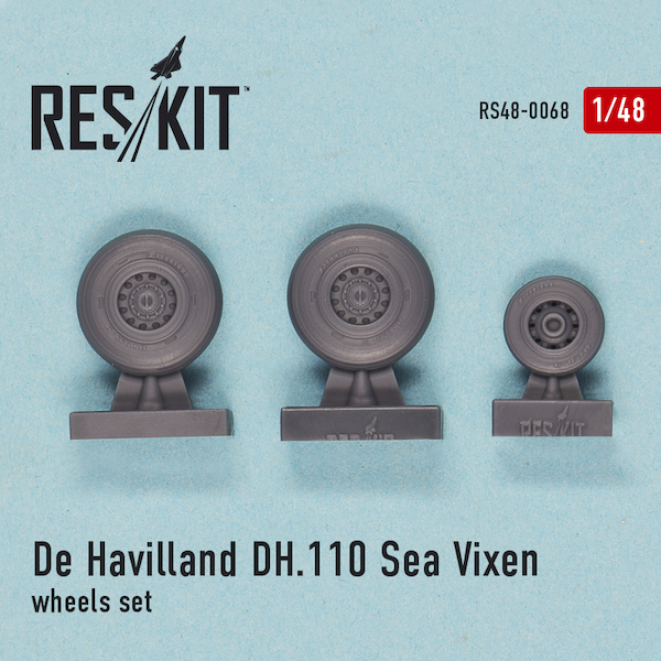 De Havilland DH.110 Sea Vixen Wheel set  RS48-0068