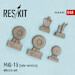 Mikoyan MiG15 Fagot (Late) Wheels set RS48-0080