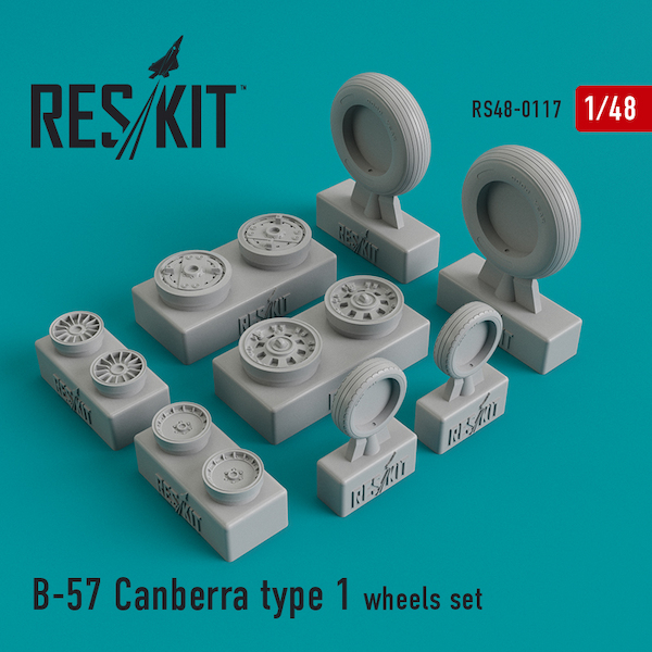 B57 Canberra Type 1 Wheel set RS48-0117