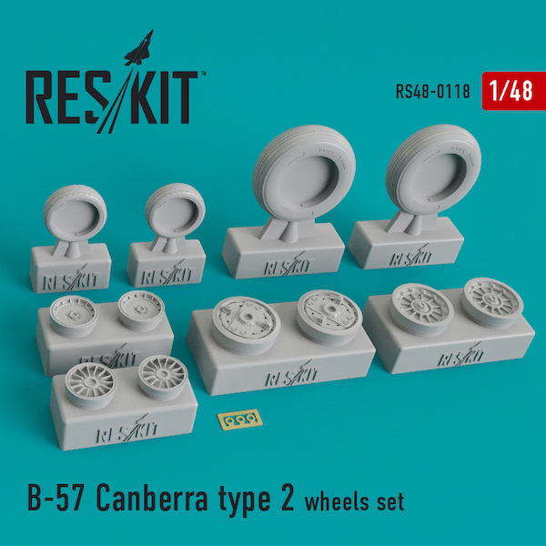 B57 Canberra Type 2  Wheel set  RS48-0118