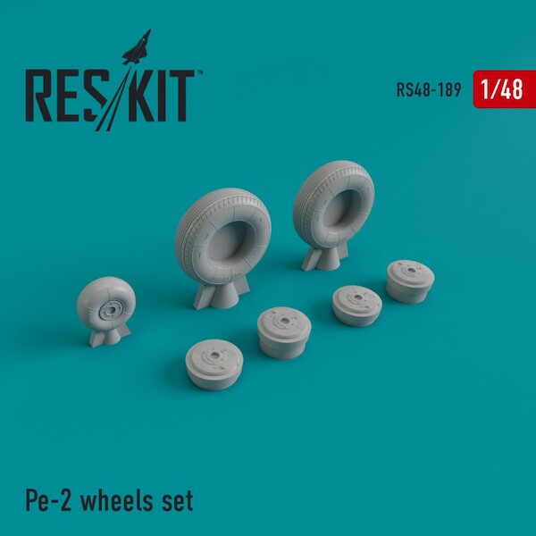 Petlyakov Pe2 Wheel Set  RS48-0189