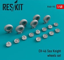 CH-46 Sea Knight wheels set  RS48-0193