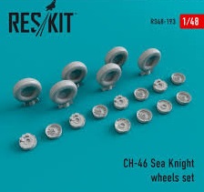 CH-46 Sea Knight wheels set RS48-0193