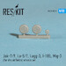 Russian WW2 early fighter Wheels set (Yak7/9, Lagg3, I-185, MiG3) for dry airfields RS72-0031