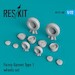 Fairey Gannet Type 1 Wheel set RS72-0202