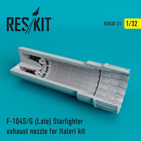 F104S/G -late- Starfighter Exhaust Nozzle (Italeri) RSU32-0021