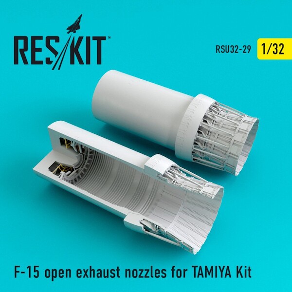 F15 Eagle Open exhaust Nozzle (Tamiya) RSU32-0029