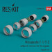 Mitsubishi F-1/T2 Exhaust Nozzle upgrade set (Hasegawa) RSU48-0022