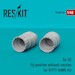 Sukhoi Su35 Flanker Exhaust Nozzle upgrade set - Fly Position (Kitty Hawk) RSU48-0058