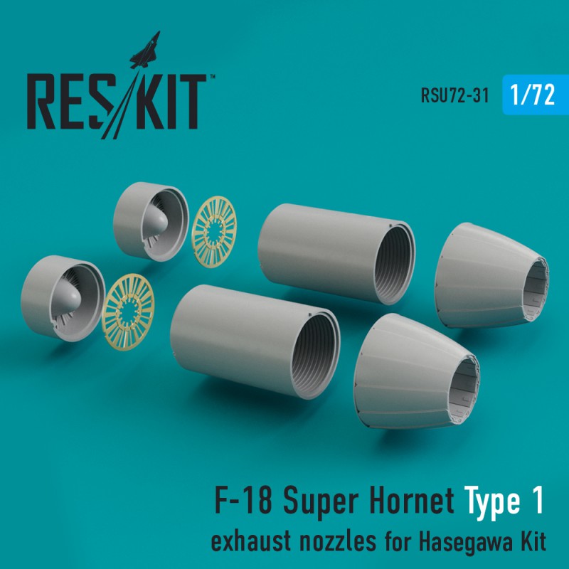 Reskit Ukraine RSU720031 F18 Super Exhaust Nozzles type 1