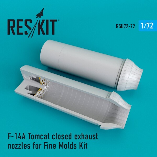 F14A Tomcat Closed Exhaust Nozzles upgrade set (Fine Molds) RSU72-0072
