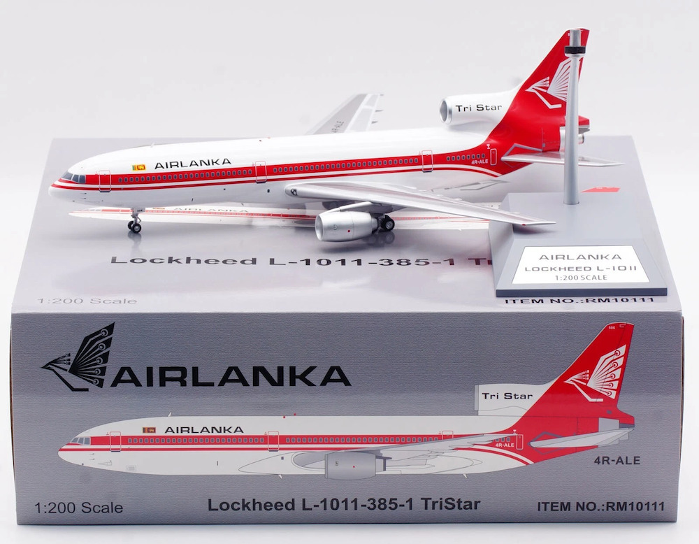 Retro Models RM10111 Lockheed L1011-385-1 Tristar Air Lanka 4R-UL