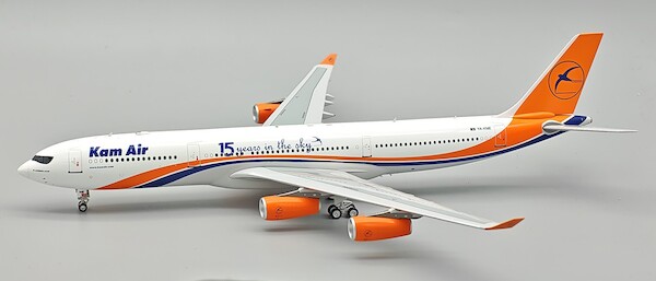 Airbus A340-313 Kam Air "15 YEARS IN THE SKY" YA-KME RM34315