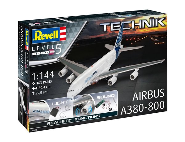 Airbus A380 with light and sound 00453