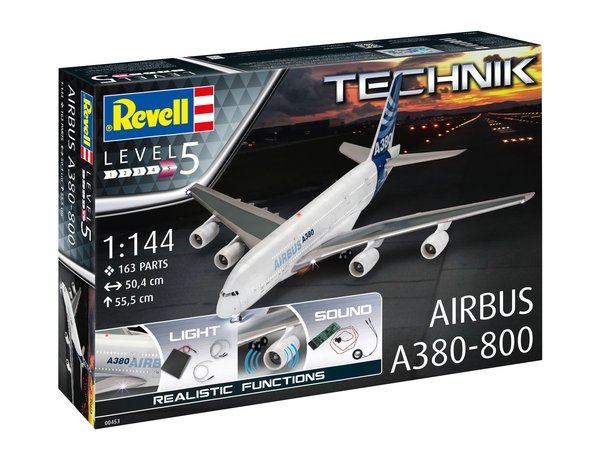 Revell 00453 Airbus A380 with light and sound