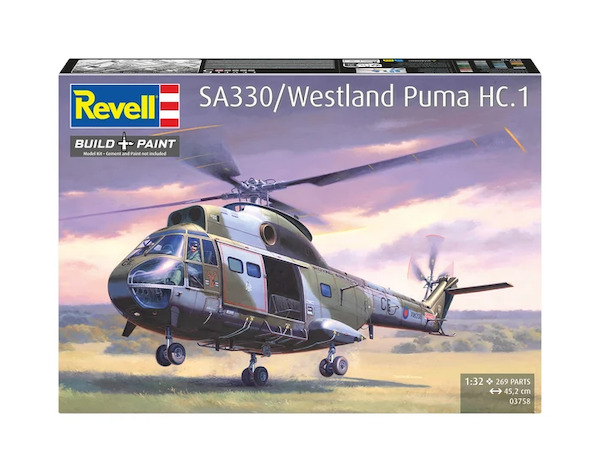 SA330 / Westland Puma HC1 (REISSUE MATCHBOX)  03758
