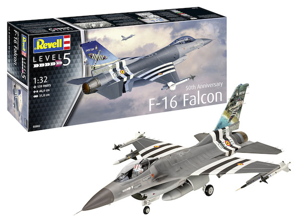 50th Anniversary F16 Fighting Falcon (Belgian AF 349sq 75 years D-Day)  03802