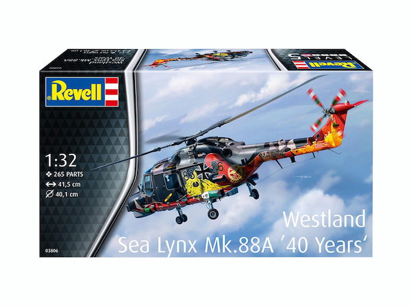 Westland Sea Lynx MK88a (Special markings - 40 years Bunderwehr) (NOW COMPLETE!)  03806