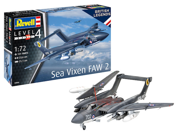 De Havilland DH110 Sea Vixen FAW2 "70th anniversary" (SPECIAL OFFER - WAS EURO 32,95)  03866