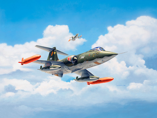 Lockheed F104G Starfighter (Belgian and Dutch Markings) KLU BLU 03879