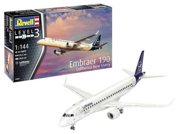 Embraer EMB190 (Lufthansa New Colours) 03883